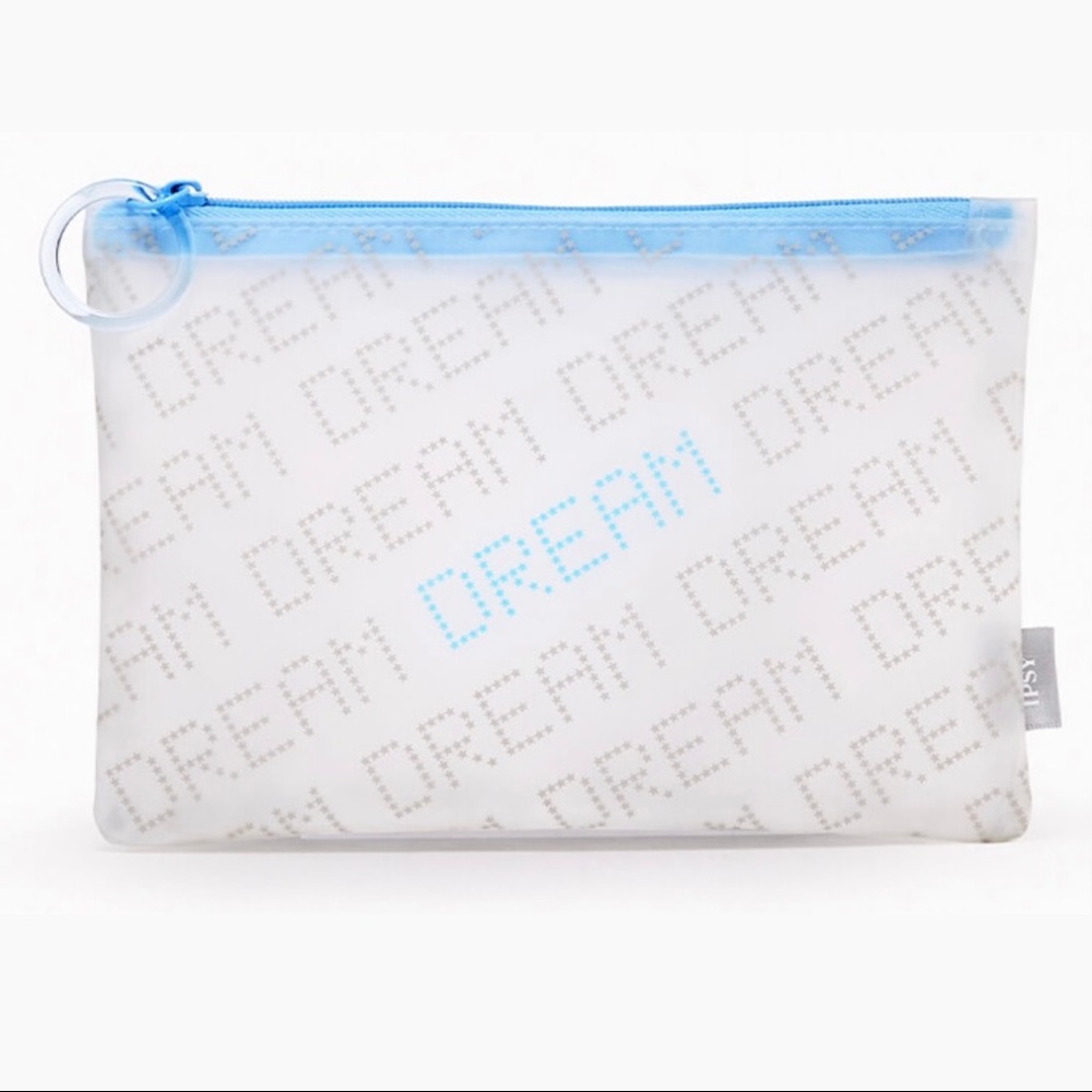 New Ipsy Dream Trasparent Glam Make up Bag